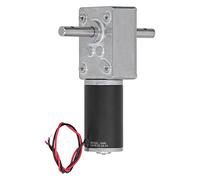 Alomejor DC Motor with Stainless Steel Shaft, 8mm Output (DC24V 16RPM)