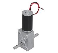 Alomejor DC Motor with Stainless Steel Shaft, 8mm Output (DC24V 80RPM)