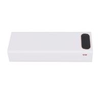 Alomejor Detachable 22.5W Battery Power Bank Case (White) | LCD battery level display, easy to carry, supports fast charging