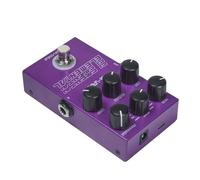 Alomejor Digital Delay Pedal, 9 Delay Effects Knob Control Guitar Effect Pedal with TAP HOLD Mode 3000ms Time Metal Case, for Electric Guitar Bass Instrument