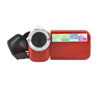 Alomejor Digital Video Camera Toy, 2-inch Display, Light and Portable (Red)