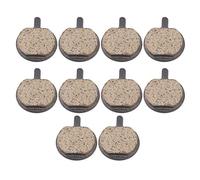 Alomejor Disc Brake Pad 5Pairs Mountain Bike Disc Rear Brake Pad Set Upgrade Part Low Dust Noise-Free