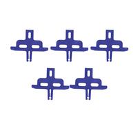 Alomejor Disc Brake Spacer Set for Mountain Bikes & Road Bikes - Hydraulic Brake Caliper Protection Spacers, 5-Piece Aluminum Alloy Bike Brake Spacer Kit for SHIMANO, SRAM, Campagn