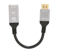 Alomejor DisplayPort 1.4 to HD Multimedia Interface 2.1 Cable for HD TV and Projector, 8K 60Hz High-Speed Adapter Cord