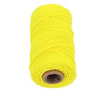 Alomejor Diving Reel Line Scuba Diving Cord Dive Reel Replacement High Visibility Fluorescent Yellow 2mm Strong Nylon Rope for Underwater with Secure Fixation (83 meters)