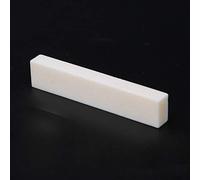 Alomejor DIY Buffalo Bone Nut for Guitar and Bass 52x6x10mm 5Pcs Fine Workmanship (Black)