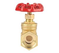Alomejor DN20 Brass Valve 232PSI Durable Gate Design | Made from brass, Straight-through , Easy open and close, Ideal for water and oil