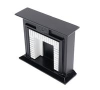 Alomejor Doll House Chimney Toy in Miniature Wooden Wooden Decoration for Collectors, Passionate