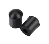 Alomejor Double Bass Endpin Protector, Durable Rubber Tips | Wear-resistant, easy installation, reduces noise, protects floors, 2-pack