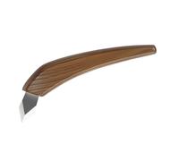Alomejor Double Edged Carving Tool with Ergonomic Walnut Handle