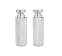 Alomejor Double Locking of the Copper Zinc Orientation of Tremolo Bridge Studankare, Suitable for Replacement for Electrical Guitars, 2-set 2 (Silver)