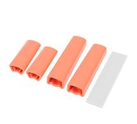 Alomejor DRON CHASIS DRON PC Material Fimi X8 Mini, Prevents Damage During Start and Landing, Contained 2 Pairs Without Slippery Pillows (Orange)