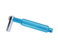 Alomejor Drum Key, Knurled Drum Wrench Metal Universal Tuner Key Tool with Teeth Design for Tuning, Acoustic Electronic Drums, Percussion Instruments (WE23 Blue)