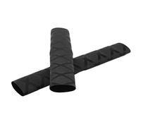 Alomejor Drumstick Grip Drum Stick Mallet Cover Grid Pattern Decoration for Percussion Lovers (Black)