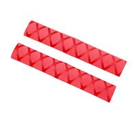 Alomejor Drumstick Grip Drum Stick Mallet Cover Grid Pattern Decoration for Percussion Lovers (Red)