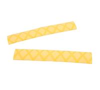 Alomejor Drumstick Grip Drum Stick Mallet Cover Grid Pattern Decoration for Percussion Lovers (Yellow)