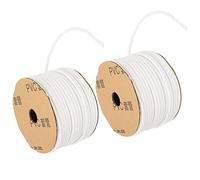 Alomejor Durable 2Pcs PVC Casing Cable Protection Tube for Tube Printers Flexible Wire Marking Solution (ZMY-4.0)