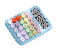 Alomejor Durable Colored Electronic Calculator for Quick Calculations and Comfortable Typing (Sky Blue)