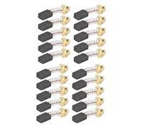 Alomejor Durable Motor Carbon Brushes 20Pcs High Strength Replacement for Electric Tools Angle Grinder Hand Drill Copper 7x11x16mm