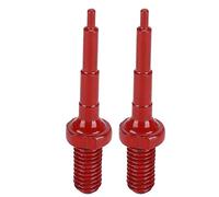 Alomejor Ear Tag Nail Tagger Needle Clamp Pin Durable Marking Tools for Cattle Sheep for Breeding Stainless Steel Red Alloy Applicable for, Sheep, Cattle (Red Alloy Ear tag pin)
