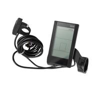 Alomejor Ebikes Display, ABS Panel with Real Time Data, LCD Meter for 22.2mm Handlebar Electric Bicycle Accessories