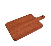 Alomejor Ebony Wood Cutting Board with Handle Ergonomic Design for Kitchen Chopping and Serving Cheese Fruits Vegetables Bread 15.75 X 8.27 X 0.71in (40 * 21 * 1.8cm)