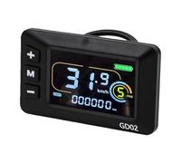 Alomejor Electric Bike LCD Display Meter, Universal 5 Pin Connector for