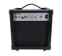 Alomejor Electric Guitar Amplifier, 20 Watt 6 Inch Speaker Portable Practice Amp with Gain Bass Treble Volume Controls, for Electric Guitar (UK Plug)