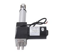Alomejor Electric Linear Actuator 100mm Stroke 6000N Thrust | 24V power, end limit switch, sturdy aluminum, suitable for , IP43 rating