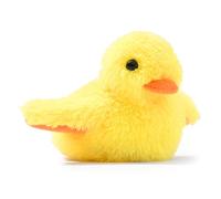 Alomejor Electric Little Yellow Duck Toy, Plush Vibrating Cat Toy with 3 Wing Modes, Engaging Design for Cats and Kittens