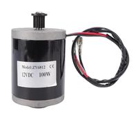 Alomejor Electric Motor Replacement for E100 E125 E150 E175, 100W Aluminum Alloy Scooter Motor with Rubber Belt for ESpark Pulse Charger Chopster