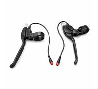 Alomejor Electric scooter brake lever set, water-resistant left right handlebar brake controls for M4 M4 PRO compatible 10 inch e-scooters for commuters urban riders and daily travel safety