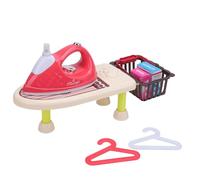 Alomejor Electric Toy Ironing Board Set with Lights and Sound for Kids Ages 3,4,5,6,7,8, Family Role Play Learning Toy
