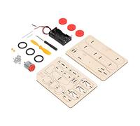 Alomejor Electric Wooden Gliding Aircraft Model Kit for Kids STEM Learning and Fun Experience Crafted From Eco-Friendly Materials