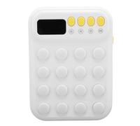 Alomejor Electronic Brain Teaser, Kids Memory Training Game Suitable for 5,6,7,8,9,10,11,12 Year Olds Travel Learning Toy (White)