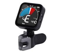 Alomejor Electronic VIestuner Metrónomo with Collection Clamp, High Resolution Screen for Instruments