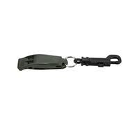 Alomejor Emergency Survival Whistle High Decibel Safety Whistle SOS Signal Loud Clear Sound with Hook for Outdoor Camping Hiking Boating Kayaking (#2)