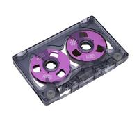 Alomejor Empty Sound Cassette Tape Normal Bias 50 Minutes Recording Capacity for Aspiring Musicians with ABS Material