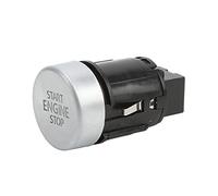Alomejor Engine Start Stop Switch, ABS Plastic Engine Ignition Button, Upgrade Replacement for 5N0959839, Designed for Quick Install, 1 Piece
