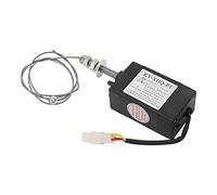 Alomejor Engine Stop Solenoid Valve - Durable ABS & Steel Shut Off Solenoid Valve for Generators - 100000 Times Life (Power On NO 24V)