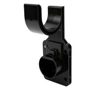 Alomejor EV Charging Plug Holder Universal Compatibility Rugged Design for Organized Charging Setup Black PC Engineering Plastic - 1 Unit