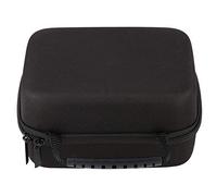 Alomejor EVA Essential Oil Storage Case Soft Black Bag for Various Bottle Types, Exquisite Practical Pocket 6.9 X 5.3 X 3.5in