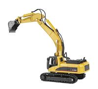 Alomejor Excavator Model High Simulation Construction Vehicle Toys for over 8 Years, Improvement in Hand -eye Coordination, Promotes Interests in the Occupation of the Excavator