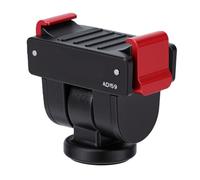 Alomejor Fast Release Mount Adapter Adjustable Camera Mount with 1 4 Threaded Hole CNC Aluminum Tilt Design 180 Degree Fit for Pocket 4 3 Tripods Selfie Sticks Outdoor Use