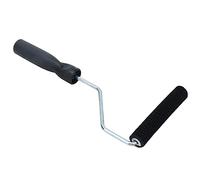 Alomejor Fiberglass Laminating Roller Efficiently Smooths Resin for Fiberglass Industry Workers 22x125mm Aluminum Alloy + Pure Bristles