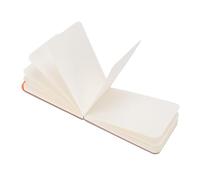 Alomejor Fine-Grained Painting Notebook, Double-Sided Watercolor Pad, for Artists on The Go (Orange)