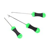 Alomejor Fishing Bait Needle Set (3-Piece) - Stainless Steel Carp Baiting Needles for Boilies, Pellets & Pop-Ups - Durable, Rust-Resistant, Easy-Thread Design - UK Angling Essentia