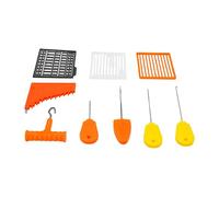 Alomejor Fishing Knot Tying Tool, ABS Bait Rigging Needle Set with Knot Puller, Ergonomic Grip, Integrated Reel Stopper, for Lakes Rivers and Beginner Anglers