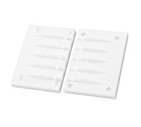 Alomejor Fishing Lure Mold PETG Soft Plastic Bait Mold 6x4.3x1cm Easy Release Reusable Custom Pour Design for Anglers Fishing Lovers Making Soft Lures for Bass Trout Walleye