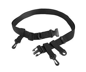 Alomejor Fishing Wading Belt Adjustable Multi-functional Fishing Waist Belt with Hook D-Ring for Fly Fishing Surf Casting Kayak Fishing Accessories Wader Straps